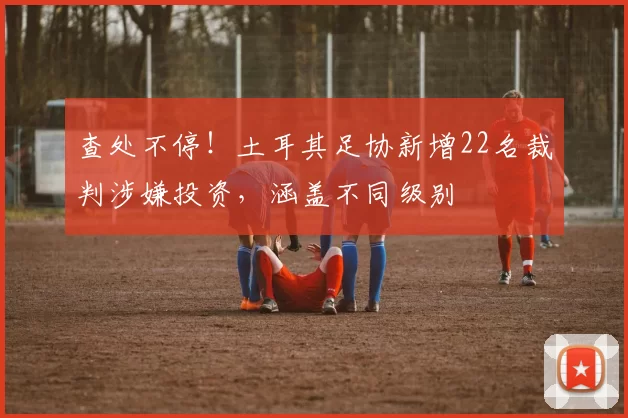 查处不停！土耳其足协新增22名裁判涉嫌投资，涵盖不同级别