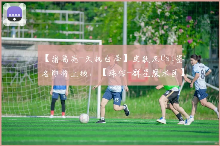 【诸葛亮-天机白泽】皮肤及Cat签名即将上线，【韩信-群星魔术团】梦泪动态签名限时返场！